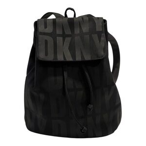 DKNY Mini Backpack Monogram Vintage Y2K 90’s Designer Nylon